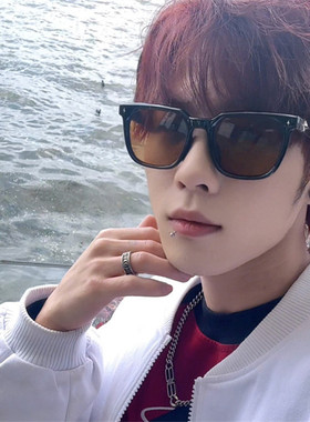 遮阳方形复古男女大框时尚眼镜