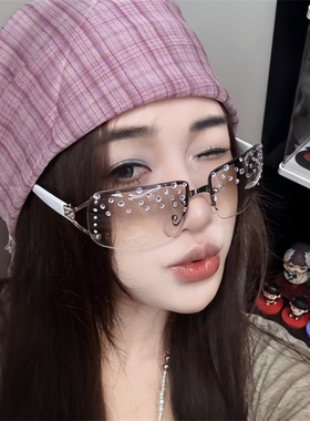 潮流时尚镶钻潮酷太阳镜
