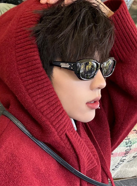 遮阳方形复古男女潮酷痞帅眼镜