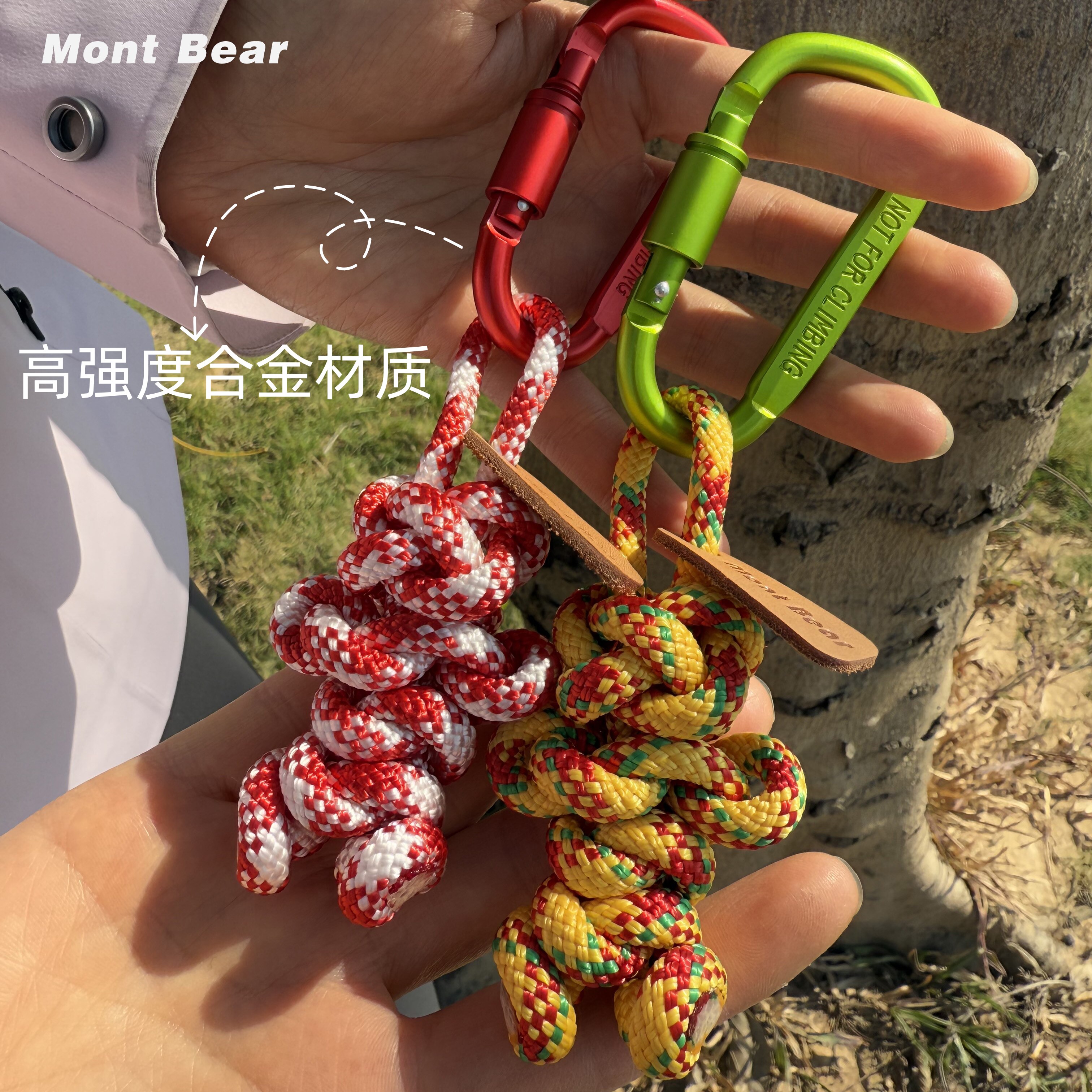 Original bear backpack pendant, great hiking gift