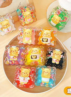 治愈系解压情绪亚克力办公室可爱