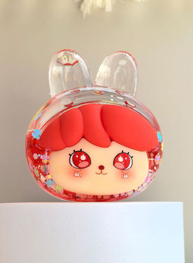 奶豆大耳朵DIY饰品潮玩桌面摆件