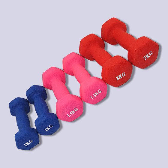 Solid cast iron small dumbbell limited sale