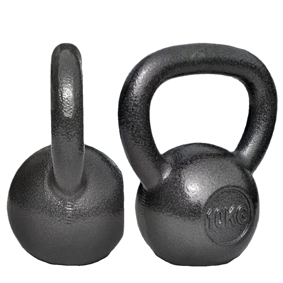 Cast iron kettlebell solid paint men's fitness equipment 6 8 10KG 16 kg competitive training weightlifting arm muscle training