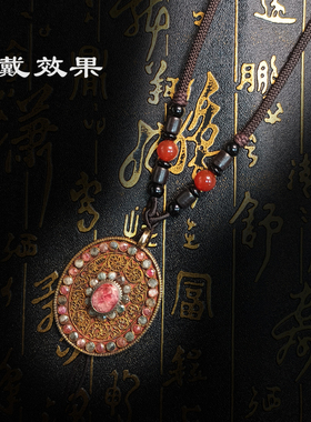 925纯银镀金尼泊尔手工艺制品