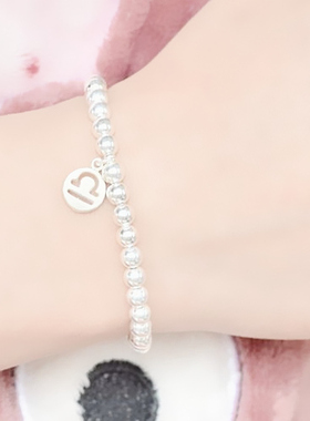 s925纯银十二星座手链男摩羯座