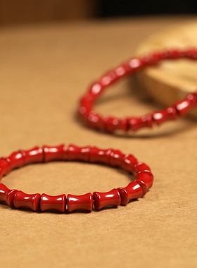 男女朱砂手链时尚个性