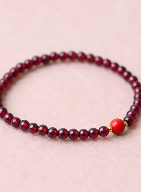 碧玺客订极细孔雀石清新原矿朱砂