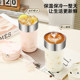 Fuguang thermos cup for girls, good-looking 316L stainless steel coffee cup, office portable car cold water cup gift