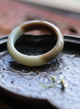 天然且末料手镯和田玉新疆