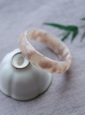 卷珠帘天然玛瑙手镯三世凤九同款