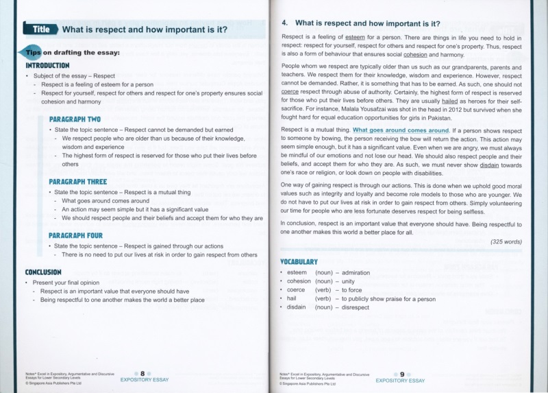 新加坡初一初二英语议论文说明文讲解 SAP Excel in Expository Argumentative and Discursive Essays初中英语写作 Notes+-图3