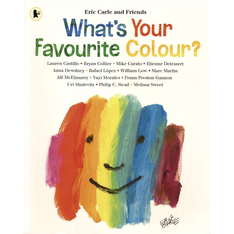 英文原版 What's Your Favourite Colour?  Eric Carle 你最喜欢的颜色是什么？ 颜色认知 美学教育 儿童英语故事绘本 - 图0