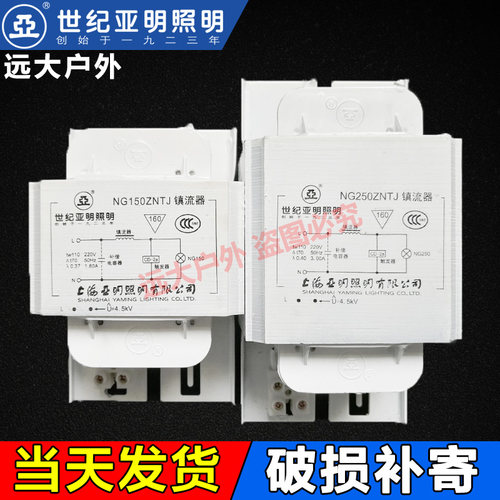 上海亚明镇流器NG70ZNTJ 100W150W250W1000W110 GM400Z金卤灯钠灯 - 图1