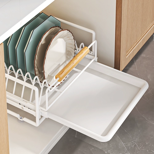 Стеллаж с сливной стойкой для чаши.