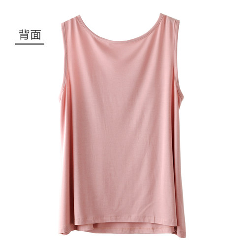 莫代尔大码宽蕾丝花边V领背心打底内搭胖MM吊带2025夏装新款女装 - 图0