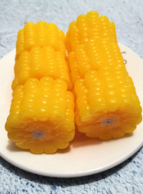玉米假蔬菜烧烤棒牛排玩道具模型