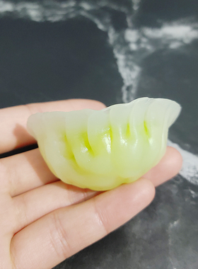 仿真蒸饺早点中餐厅塑料装饰模型