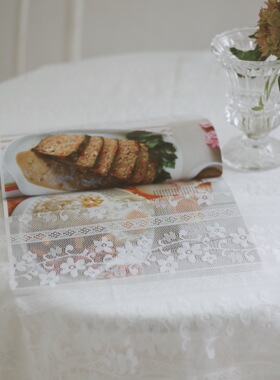 少女心蕾丝盖巾ins风家居装饰