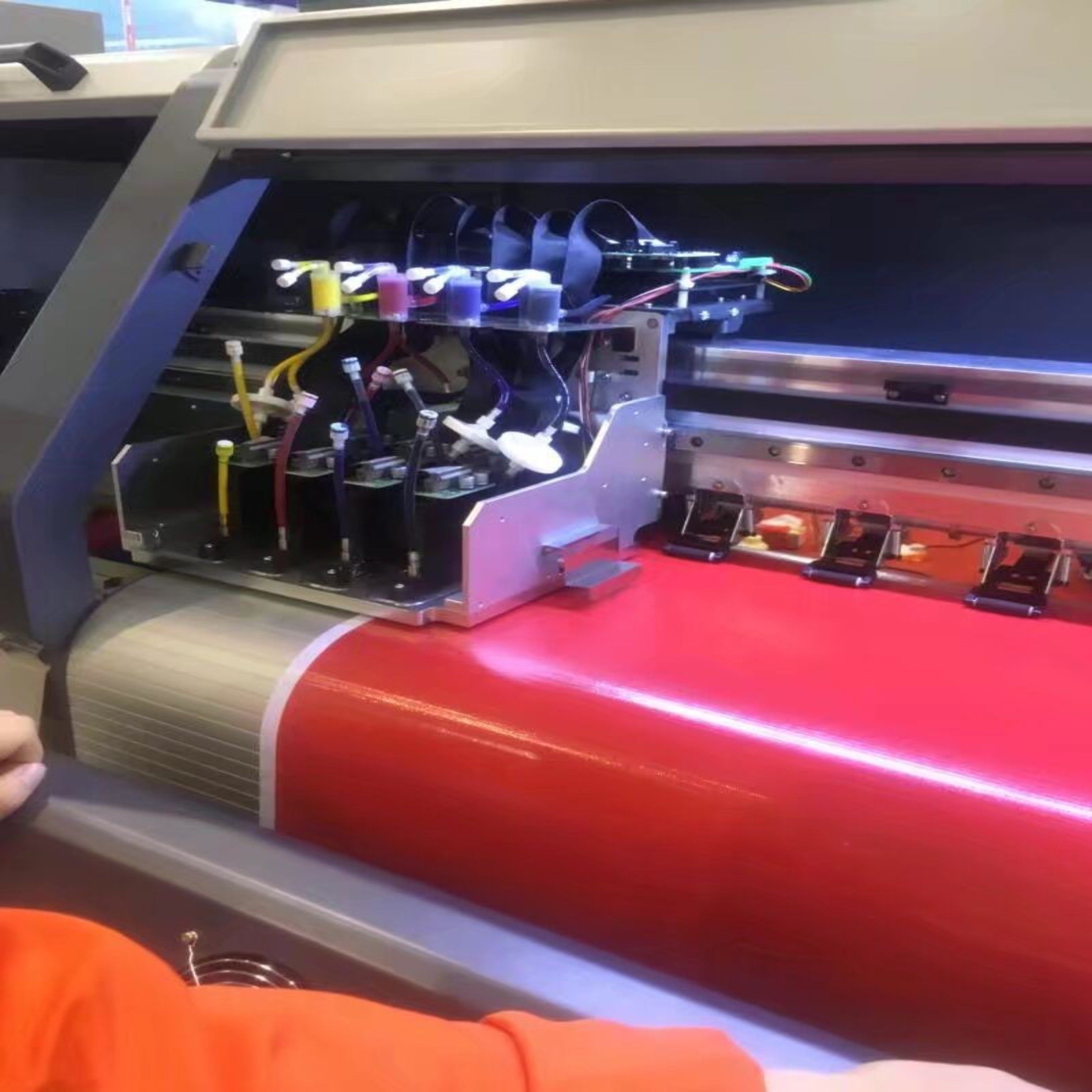 喷绘写真一体机宝仕龙大型喷绘机3.3米宽幅打印户外高精度 广告机,淘宝优惠券,粉丝福利购,淘宝优惠卷