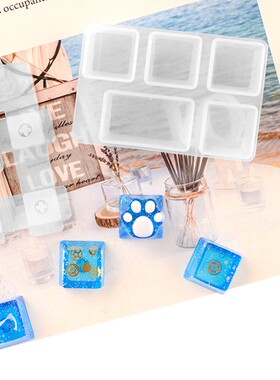CoolDIY硅胶模具猫爪机械键盘帽