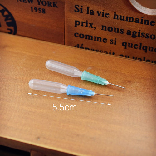 精油瓶注射器 精油珠罐装精油专用注射器注射针 平头防扎 - 图1