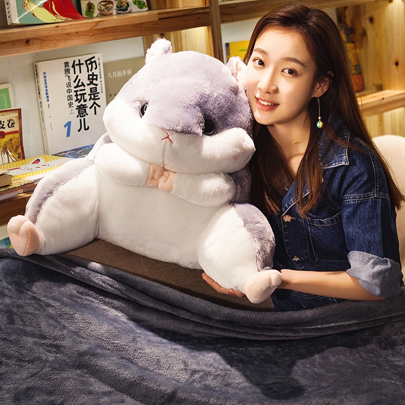 仓鼠腰靠椅子护腰枕靠枕靠背靠垫汽车办公室座椅抱枕腰枕宿舍可爱,淘宝优惠券,粉丝福利购,淘宝优惠卷