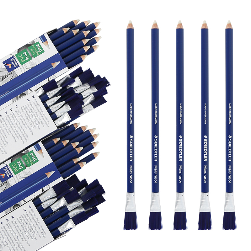 施德楼526 61打字笔形橡皮笔式素描细节高光橡皮电路板除锈橡皮笔-图3