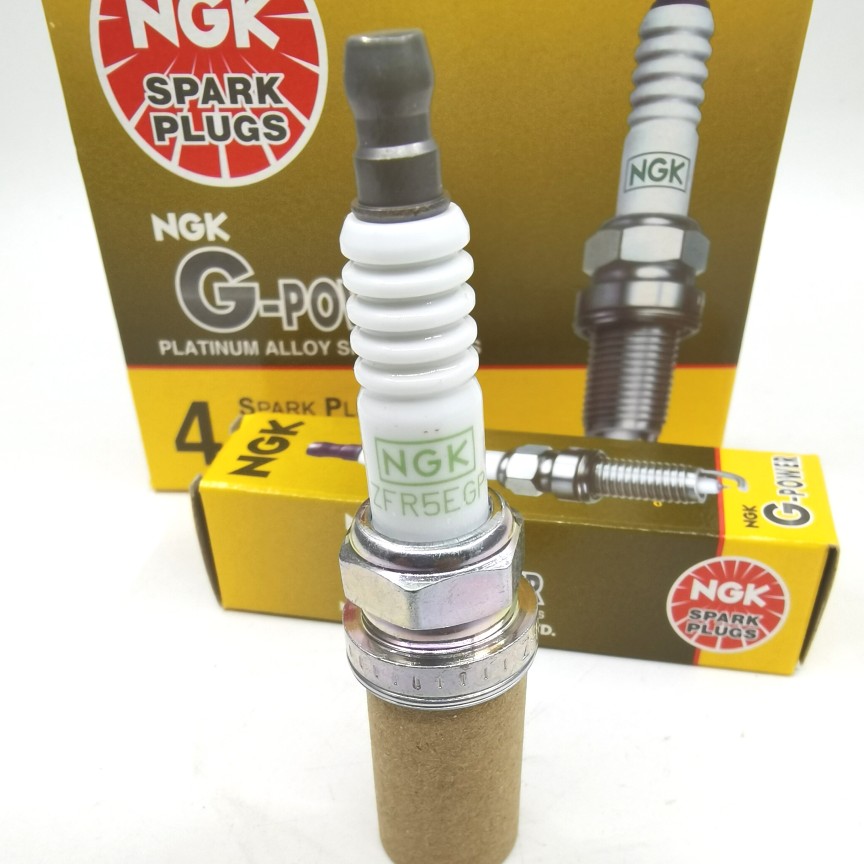 NGK铂金火花塞4支装ZFR5EGP 7096 宝来1.6 POLO朗逸1.6明锐晶锐 - 图2