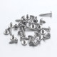 Precision nickel-plated miniature electronic round head self-tapping small screw
