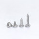 Precision nickel-plated miniature electronic round head self-tapping small screw