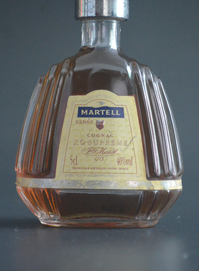 马爹利酒版瓶子玻璃小瓶