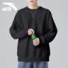 ANTA pullover sports sweatshirt for men loose casual long sleeves