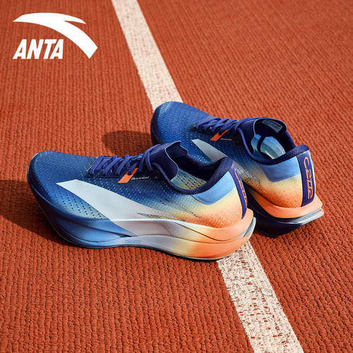 安踏C202 7代跑步鞋男鞋冬季新款专业竞速碳板跑鞋轻质缓震运动鞋 - 图0