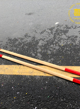 老式嫁妆進宅手工扁担实木担子