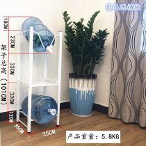 Polygala Bucket Shelf Home 12 Three layers inverted pure water stent containing shelf Garage more convenient to save the mind