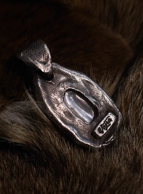 跋折罗VAJRA天然珍珠银吊坠经典