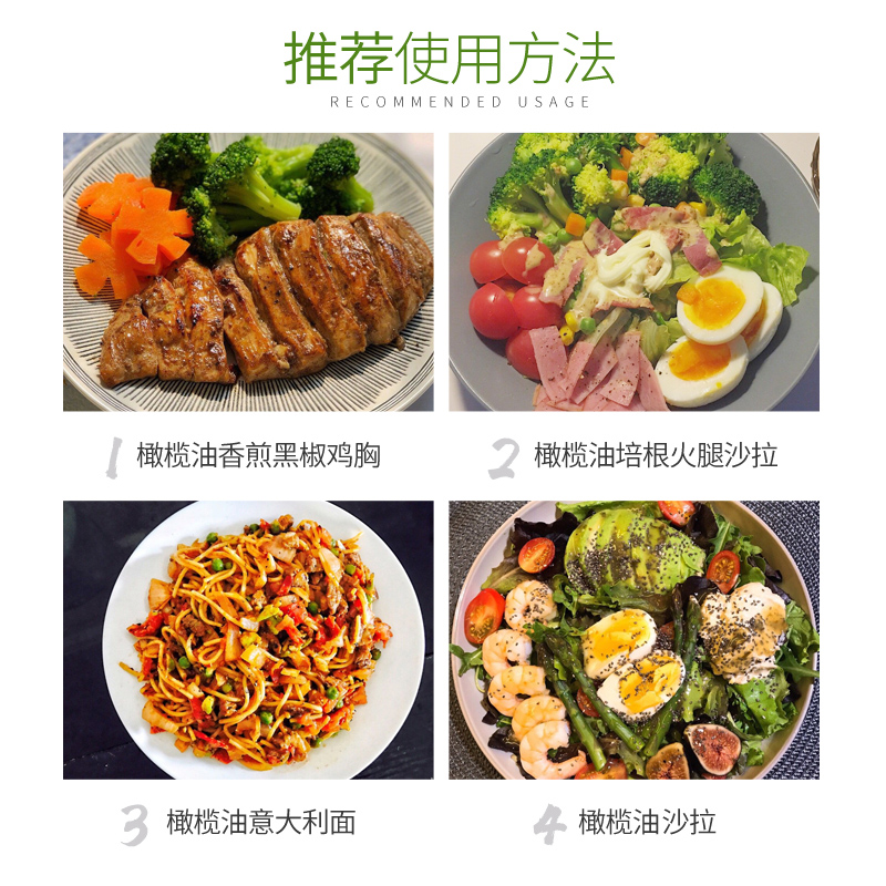 意大利进口CUFROL特级初榨橄榄油轻食健身生酮饮食官方正品3L罐装-图1