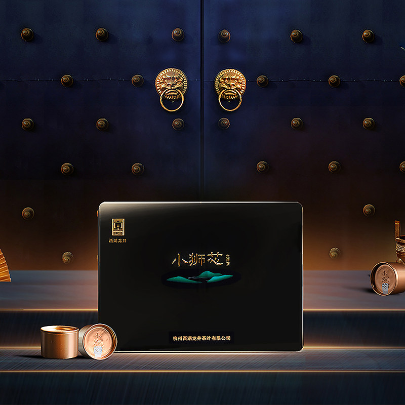 【2023新茶预售】贡牌狮峰头采绿茶 贡牌茶叶西湖龙井