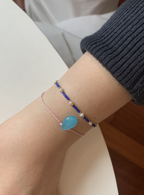 hssilver极细手链收缩