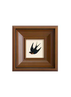 屿物为居 中古现代样板间售楼处书房边柜复古钢琴模型半身人摆件