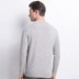 Áo len cashmere cổ tròn nam Hengyuanxiang mùa thu và mùa đông mới màu rắn áo len trẻ trung và trung niên - Áo len Cashmere