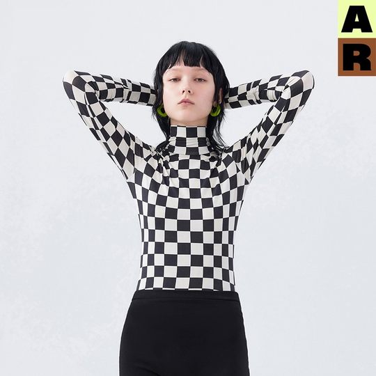 AR四季打底 ▏印花原创条纹内衣家居服可外穿女个性内搭上衣打底