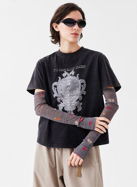 董生活丨AR防晒袖套女网纱夏季显瘦遮臂防紫外线almondrocks冰袖