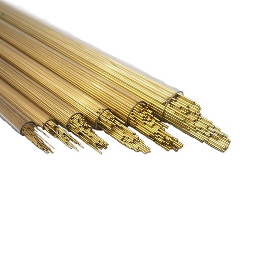 正品竹菱穿孔机专用电极铜管单孔打孔机铜管0.3-3.0电极丝黄铜管 - 图3