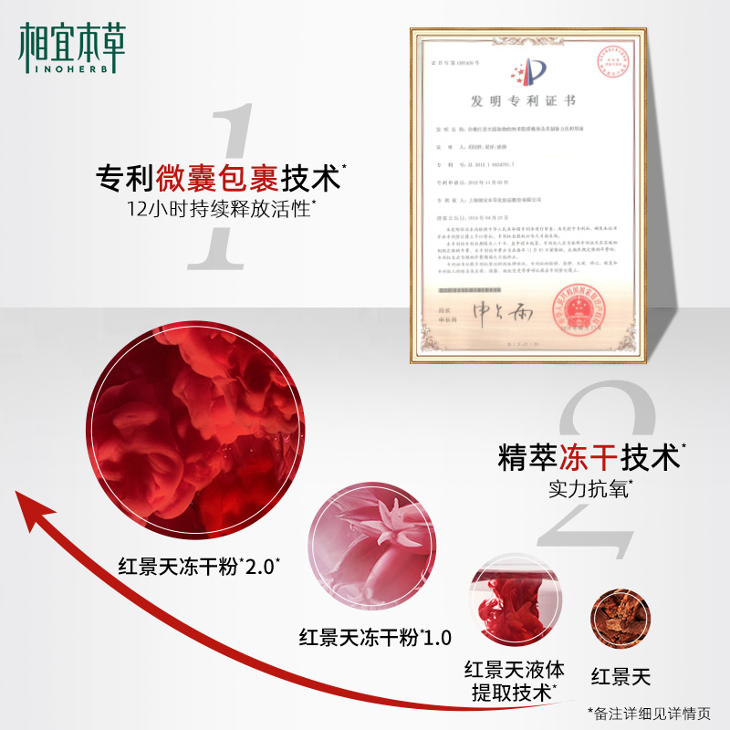 【自播间】相宜本草红景天焕亮水乳霜 相宜本草面部护理套装