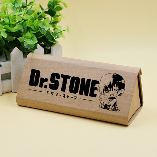 石纪元Dr.STONE石神千空浅雾幻琥珀游戏动漫二次元周边眼镜盒笔盒 - 图1