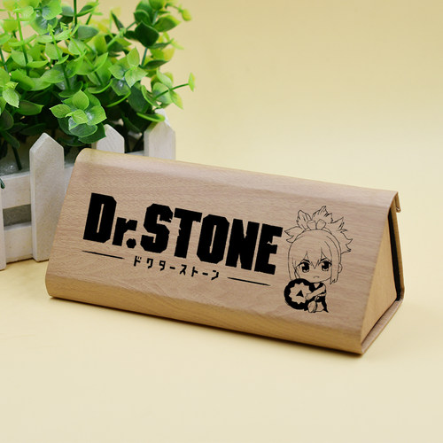 石纪元Dr.STONE石神千空浅雾幻琥珀游戏动漫二次元周边眼镜盒笔盒 - 图3