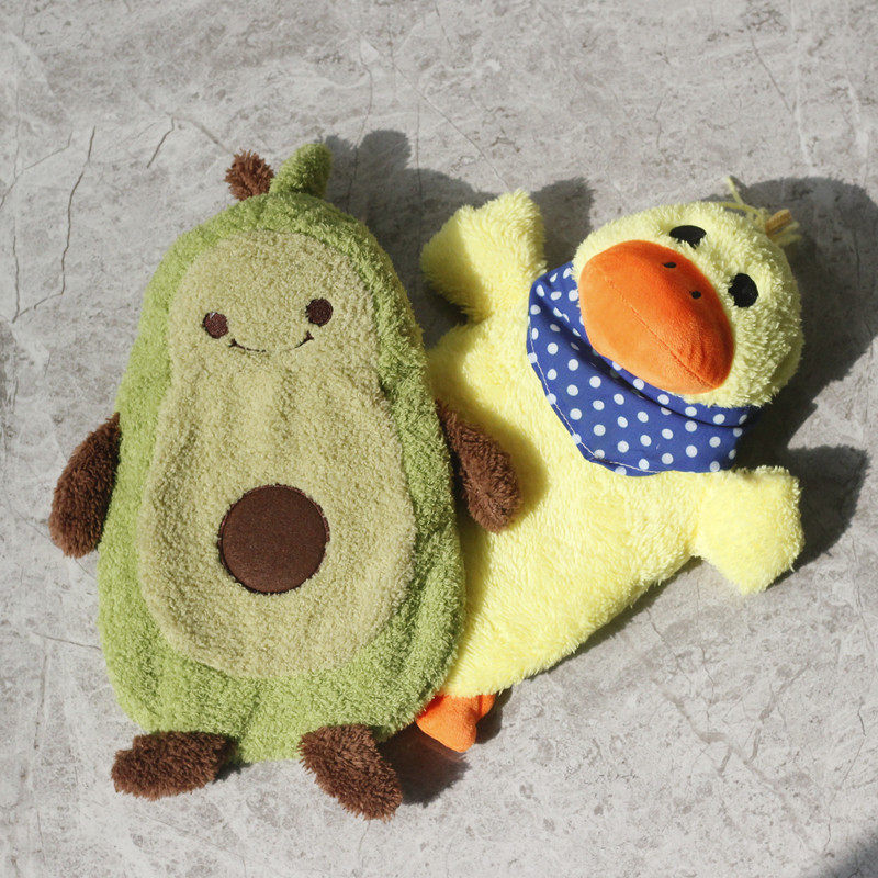 卡通德国丑萌大黄鸭注水热水袋毛绒套暖手捂脚暖床学生宿舍暖被子,淘宝优惠券,粉丝福利购,淘宝优惠卷