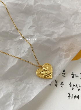 项链通体时尚简约天使宝宝图案